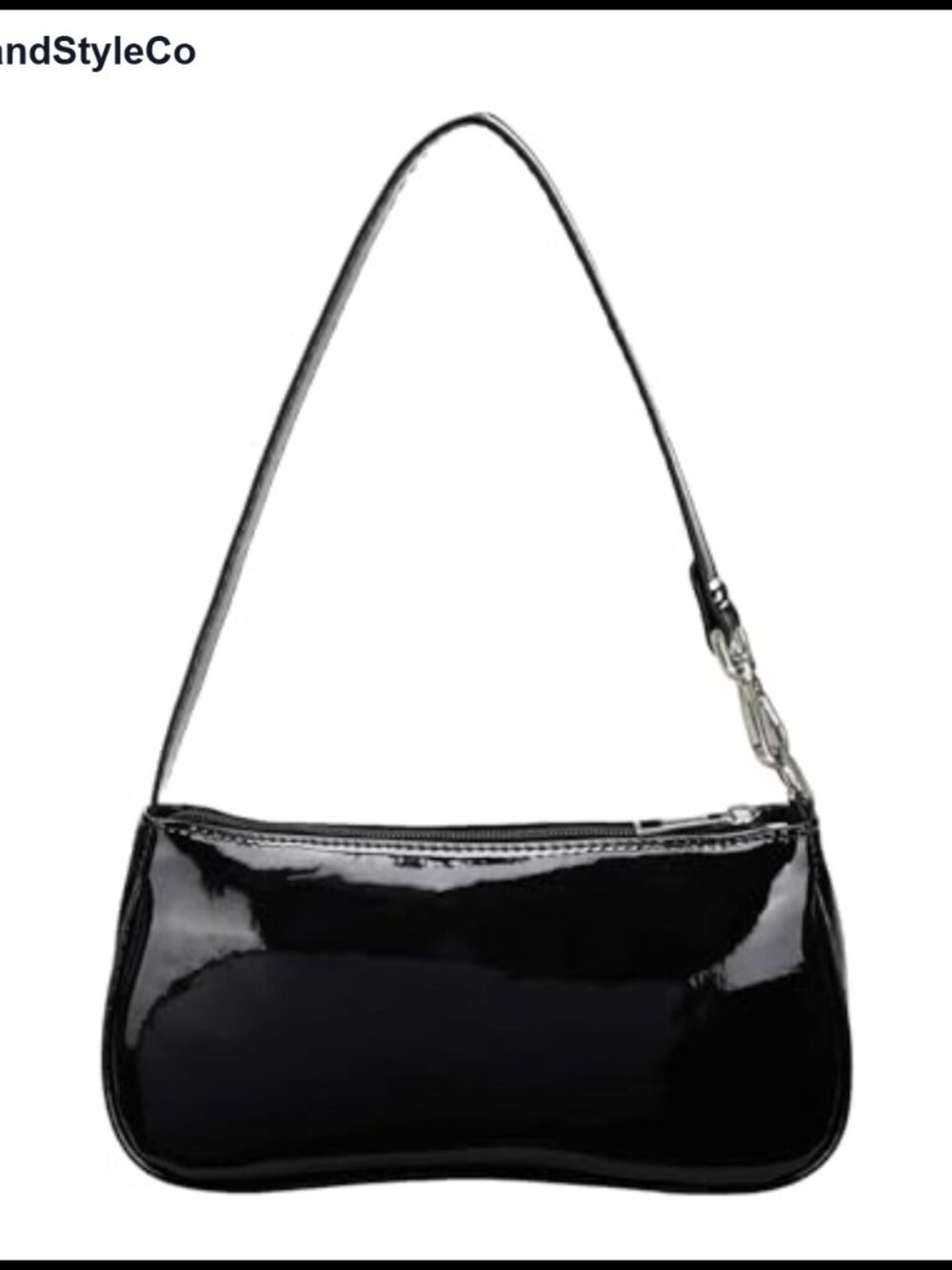 Floerns Women's Small Tote Shoulder Bag PU Leather Zipper Purse